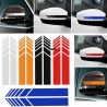 Car mirrors vinyl sticker - 15.3 * 2 cm - 2 pieces