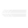 Car mirrors vinyl sticker - 15.3 * 2 cm - 2 piecesStickers