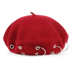 17th-century beret - cap with silver ringsHats & Caps