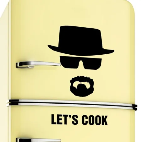 Let's Cook - Breaking Bad - vinyl wall sticker