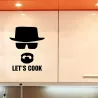 Let's Cook - Breaking Bad - vinyl wall sticker