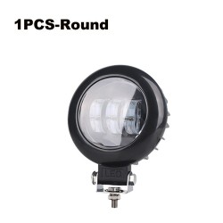 6D lens - 5 inch - 30W 12V - LED light bar - reflector for 4x4 ATV SUV trucks - spot / fog light - halo - driving lights