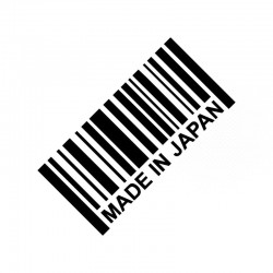 MADE IN JAPAN - reflective 3D car sticker