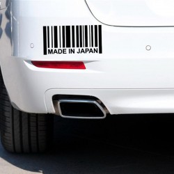 MADE IN JAPAN - reflective 3D car stickerStickers