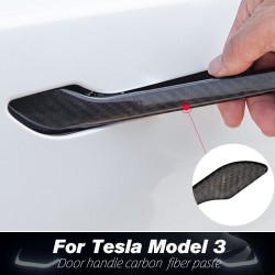 Tesla model 3 - door handle protective sticker - 4 pieces