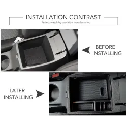 Armrest secondary storage box - car - left hand drive model