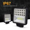 LED bar - spot light lamp for off-road cars - tractors - SUV - trucks - 72W - 126W / 12V - 24V