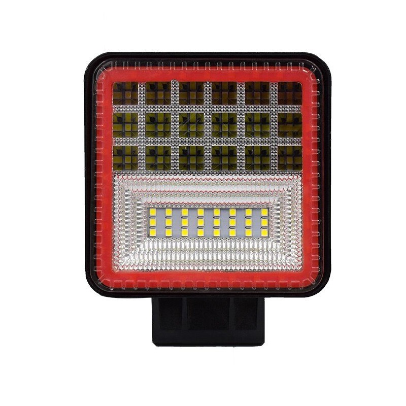 LED bar - spot light lamp for off-road cars - tractors - SUV - trucks - 72W - 126W / 12V - 24V