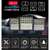 LED bar - spot light lamp for off-road cars - tractors - SUV - trucks - 72W - 126W / 12V - 24V