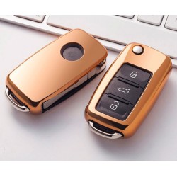 Keychain / car key cover case for Volkswagen VW Passat Golf Jetta Bora Polo Sagitar TiguanKeys