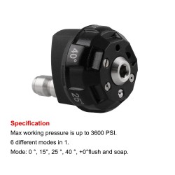 6 in 1 - Pressure washer - nozzle - shower spray - waterCar wash