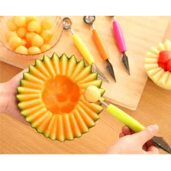 Creative fruits carving knife - spoon