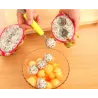 Creative fruits carving knife - spoon