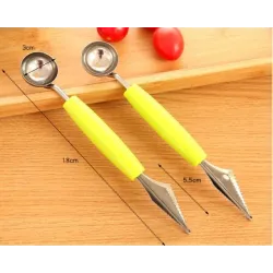Creative fruits carving knife - spoon