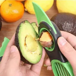 3 in 1 - avocado peeler - slicer - plastic knife