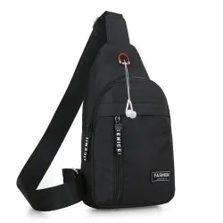 Shoulder bags - nylon waist pack- outdoor - usb charging