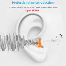 Soft - Sponge Earplugs - 30/60 pairs