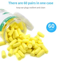 Soft - Sponge Earplugs - 30/60 pairs