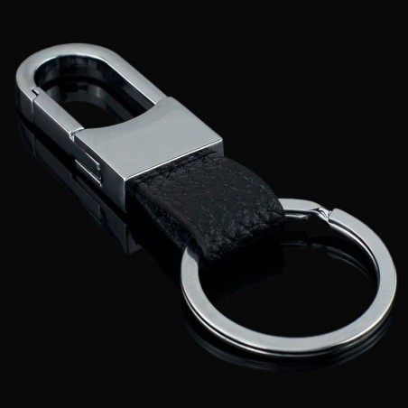 Custom Lettering - Keyring - Grey