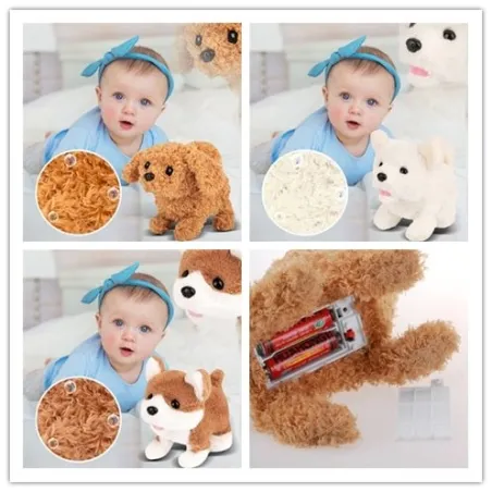 Realistic Teddy Dog - Electric Plush Toy - Children