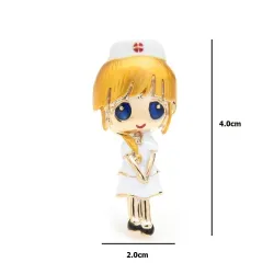 Gold Hair Nurse - Brooches