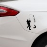 Go Fishing - car sticker - 9.2 * 15.2cmStickers