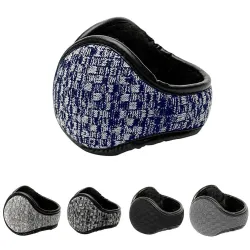 Windproof - foldable - leather earmuffs