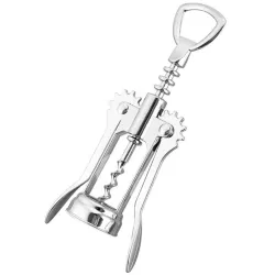 Bottle opener - corkscrew - wing type