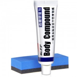 Car body compound wax - paste for scratch repair / polishing / grinding - kit
