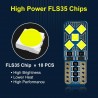 T10 W5W - LED bulbs - car light - 12V - 10 piecesT10
