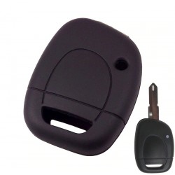 Silikone bilnøgle cover - Renault - Clio - Kangoo - Master - Twingo - 1 knap