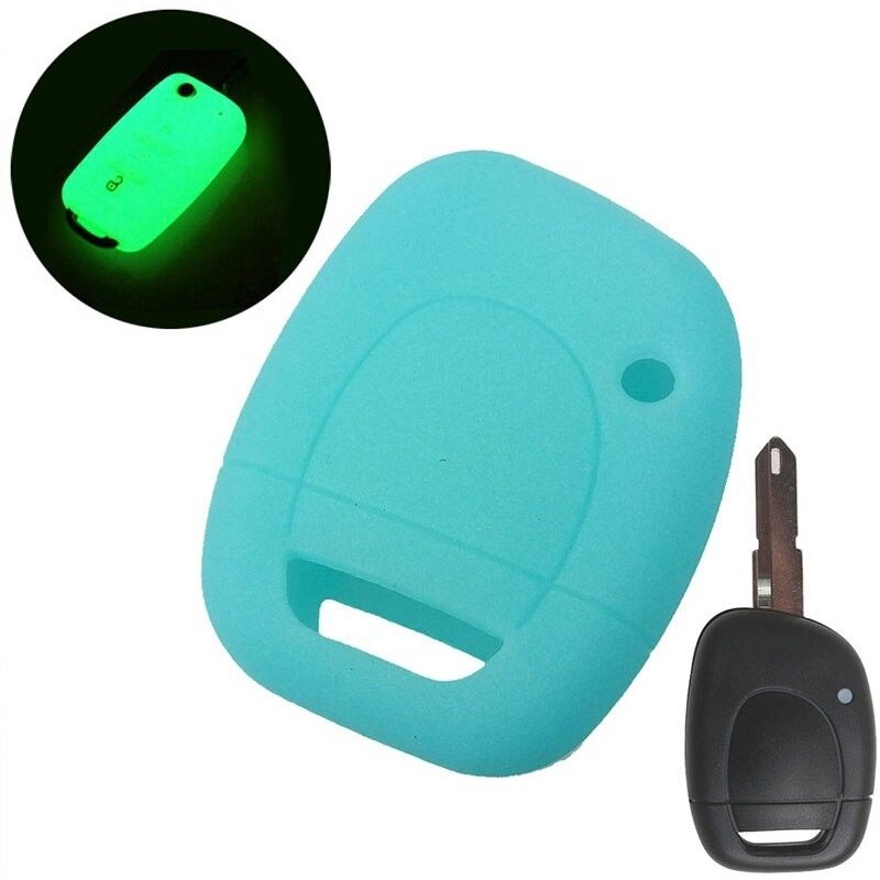 Silicone car key case cover - Renault - Clio - Kangoo - Master - Twingo - 1 buttonKeys