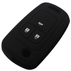 Silikone fjernbetjent bilnøgle cover - 3 knapper - Chevrolet Cruze