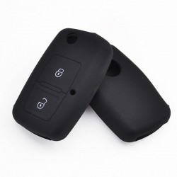 Silicone car remote key cover case - 2 buttons - VW - Skoda - Octavia - Fabia - SuperbKeys