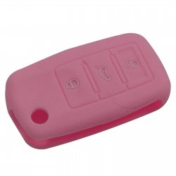 Silicone car key cover - Volkswagen Golf Bora Jetta POLO Passat - Skoda Superb Octavia Fabia - Seat Ibiza LeonKeys