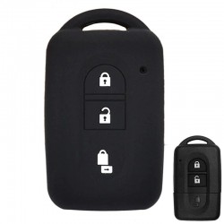 Silikone nøgle etui cover - Nissan - Qashqai - Micra - Juke - X-Trail - Navara