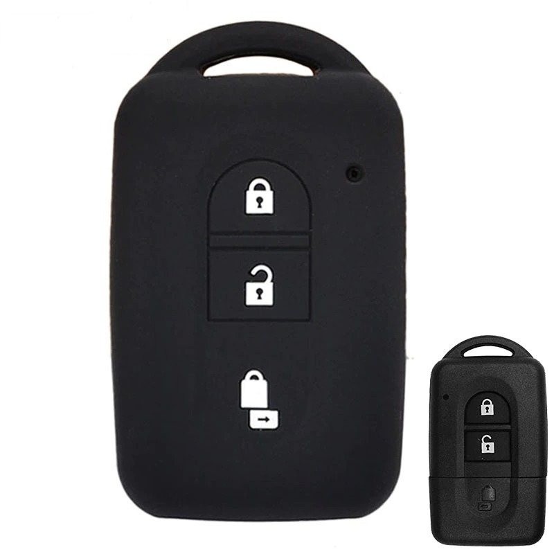 Silikone nøgle etui cover - Nissan - Qashqai - Micra - Juke - X-Trail - Navara Silikone nøgle etui cover - Nissan - Qashqai - Micra - Juke - X-Trail - Navara
