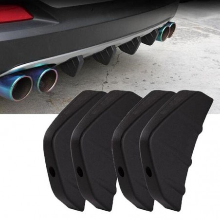 Universal - car rear bumper - spoiler - Audi car models - 4 piecesStyling parts