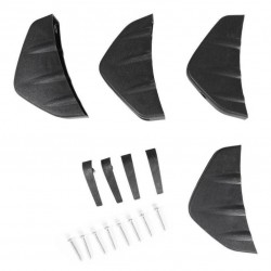 Universal - car rear bumper - spoiler - Audi car models - 4 piecesStyling parts