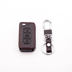 Car leather key cover - Peugeot - CitroenKeys