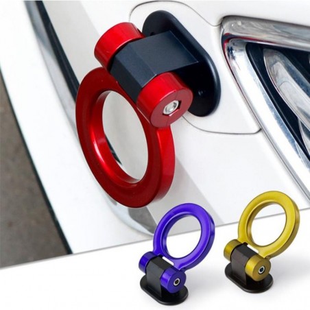 Universal car tow hook - ring shaped decorative sticker