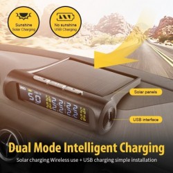 Universal car GPS - speedometer - tire pressure sensor - 2 in 1 Head Up display - TW500 TPMS/ HUDDiagnosis