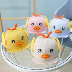 Kids baseball cap - duck with beak / eyesHats & caps