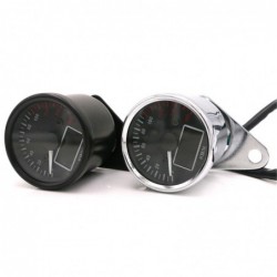 Motorcycle speedometer - universal - with LCD display - LED - waterproof