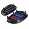 Front kidney grill - gloss black M-color - for 2003-2010 BMW E60 E61 5 seriesGrilles