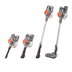 ILIFE H70 - cordless handheld vacuum cleaner - strong suction power - removable battery - with LED light - 1.2L
