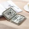 Professional manicure / pedicure set - stainless steel - with case - 8 pieces