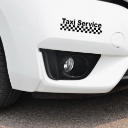 Taxi Service - car vinyl sticker - 15.8 * 4.5cmStickers