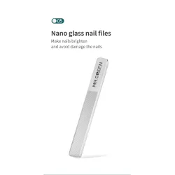 Professional manicure / pedicure set - stainless steel - with case - 8 pieces