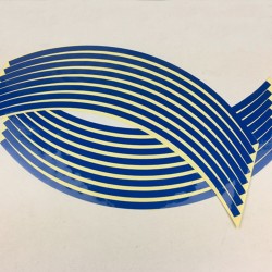 Car wheel reflective strips - stickers - 16 piecesStickers